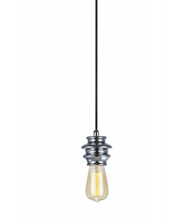 FAB chrome pendant lamp 1 bulb