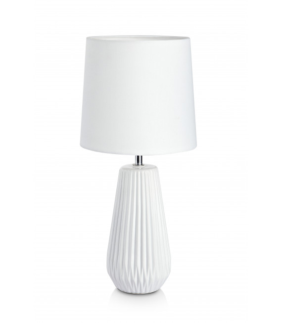 NICCI white table lamp 1 bulb