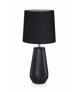 Lámpara de mesa NICCI Negro 1 bombilla