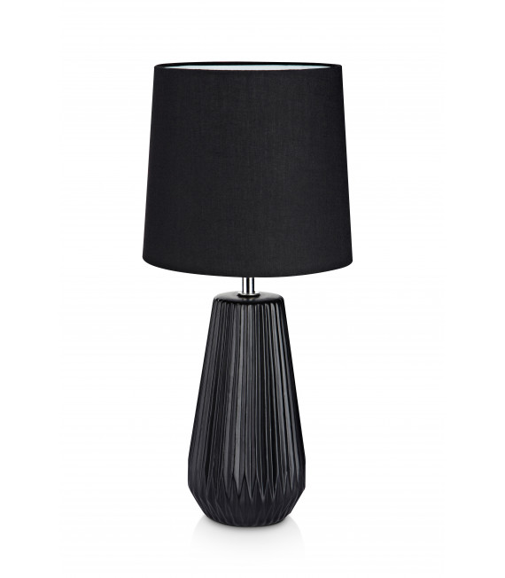 Tischleuchte NICCI Black 1 Glühbirne