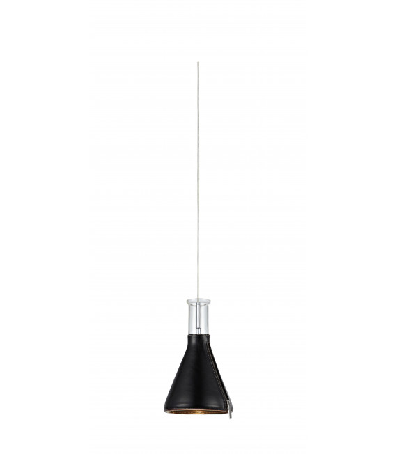 Suspension ZIP chromée 1 ampoule