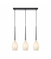 Plafonnier SALUT Noir 3 ampoules