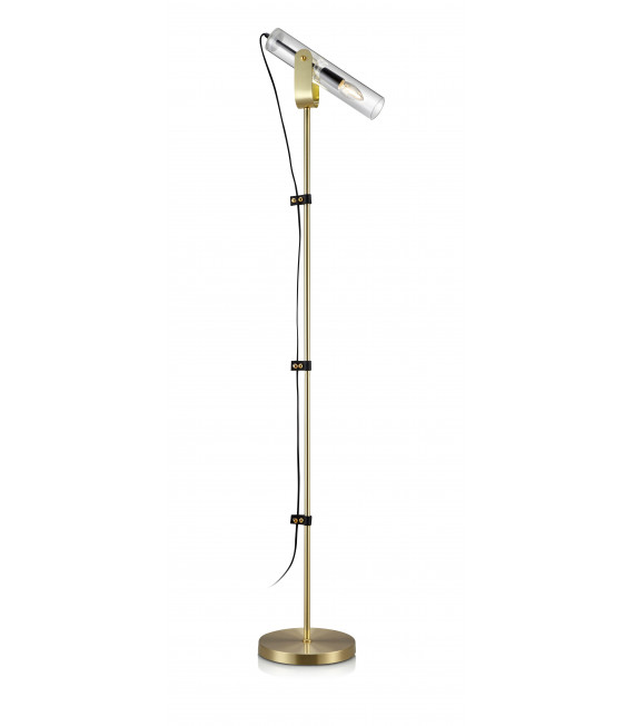 Lampada da terra WINSTON in ottone 1 lampadina