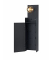 Applique murale COMBO Noire 1 ampoule