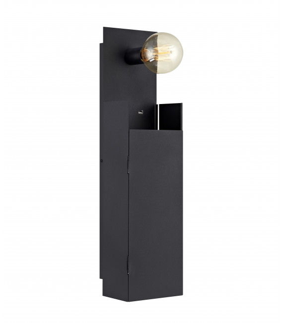 COMBO Aplique negro 1 bombilla