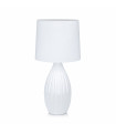 STEPHANIE white table lamp 1 bulb