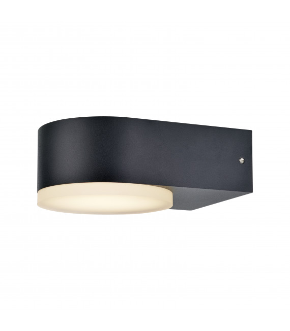 MONZA Black garden wall light