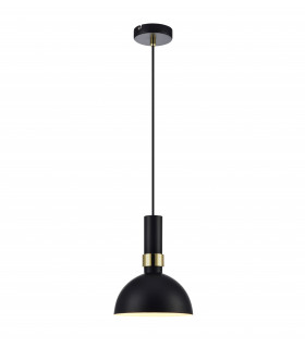 LARRY ceiling light black 1 bulb