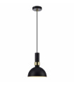 LARRY ceiling light black 1 bulb