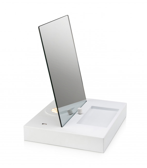 REFLECT white table lamp 1 bulb