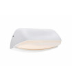 CAPE white garden wall light 1 bulb
