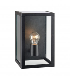Applique murale de jardin PELHAM Noire 1 ampoule