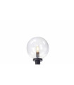 Lampadaire de jardin SPHERE Noir 1 ampoule