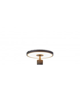 Lampada da giardino PLATE Nero 1 lampadina