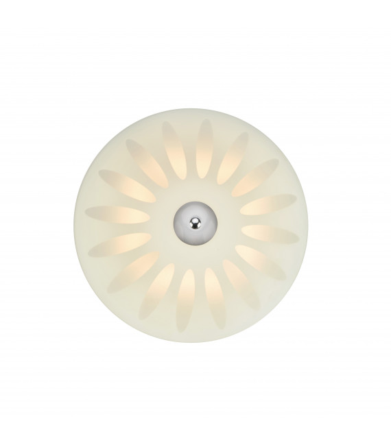 Lampada da soffitto PETAL cromata 1 lampadina