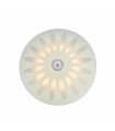 Plafonnier PETAL chromé 1 ampoule
