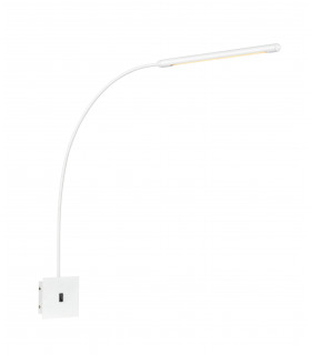 ANTENNA white wall light 1 bulb