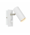 BARCELONA white wall light 1 bulb