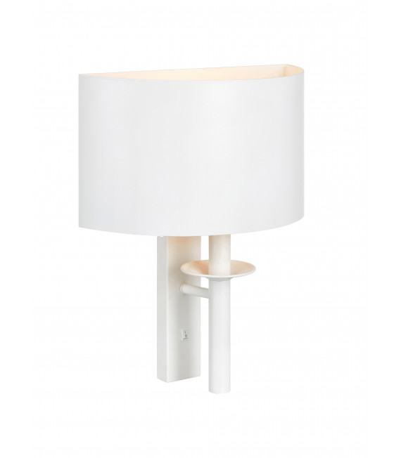 ARMOR aplique blanco 1 bombilla