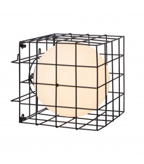 Table lamp CAGE Black 1 bulb
