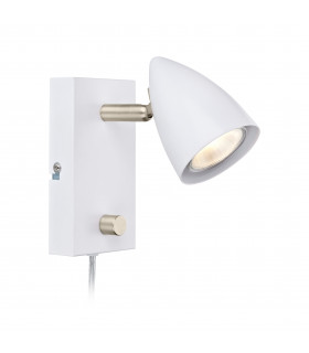 Applique CIRO bianca 1 lampadina