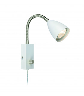 Applique CIRO bianca 1 lampadina