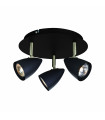 Plafonnier CIRO Noir 3 ampoules