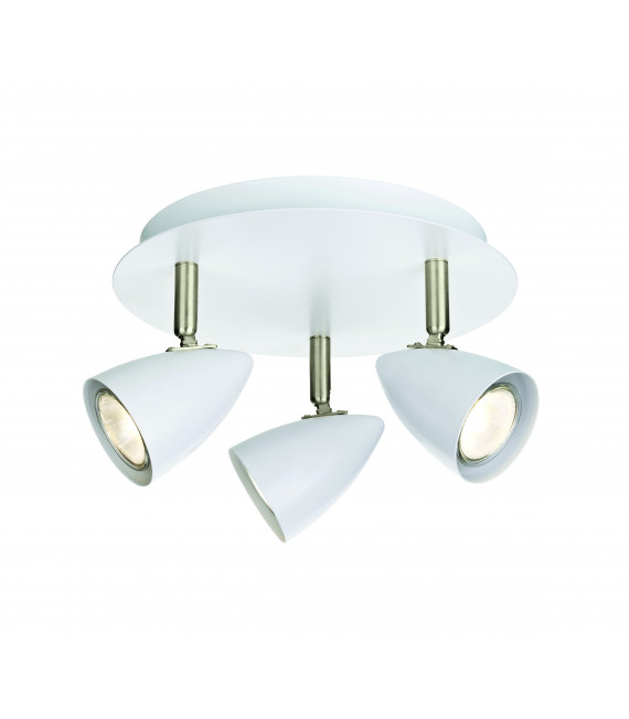 Plafonnier CIRO Blanc 3 ampoules