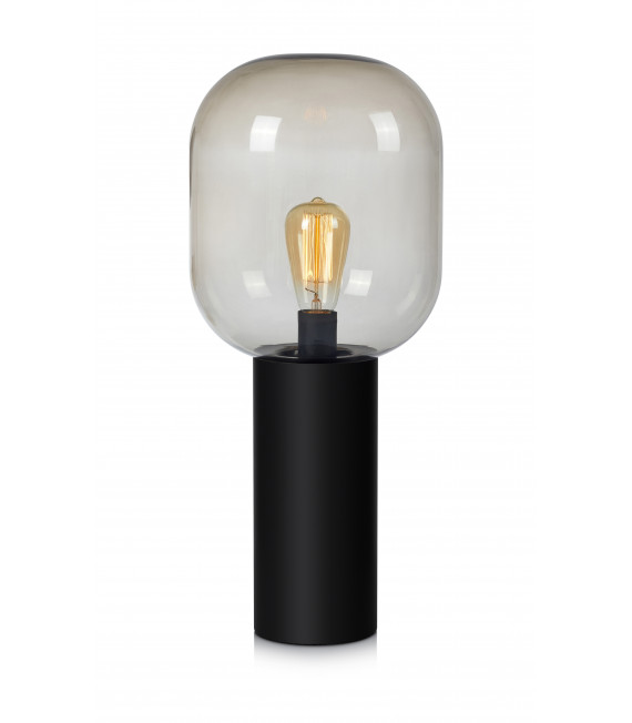 Lampe de table BROOKLYN Noire 1 ampoule