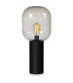 Lampe de table BROOKLYN Noire 1 ampoule