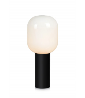 Lampada da tavolo BROOKLYN nera 1 lampadina