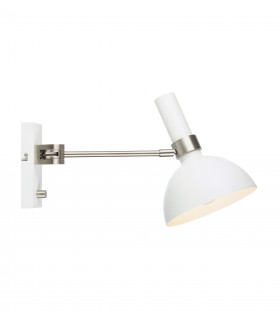 LARRY steel wall light 1 bulb