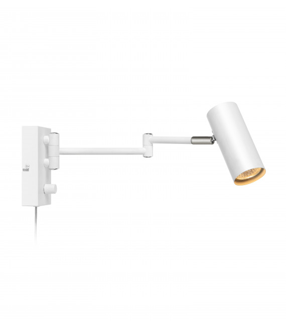 Applique murale TORINO blanche 1 ampoule