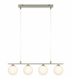 Plafonnier QUATTRO en acier 4 ampoules