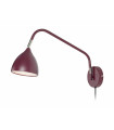 Applique murale VALENCIA Bourgogne 1 ampoule