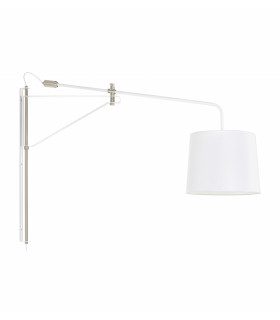 PERN aplique blanco 1 bombilla