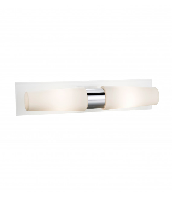 Applique da bagno cromata BRASTAD 2 lampadine