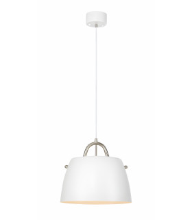 SPIN ceiling lamp in steel 1 bulb