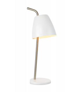 Lampada da tavolo SPIN in acciaio 1 lampadina