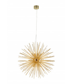 Lampada da soffitto dorata SOLEIL 12 lampadine
