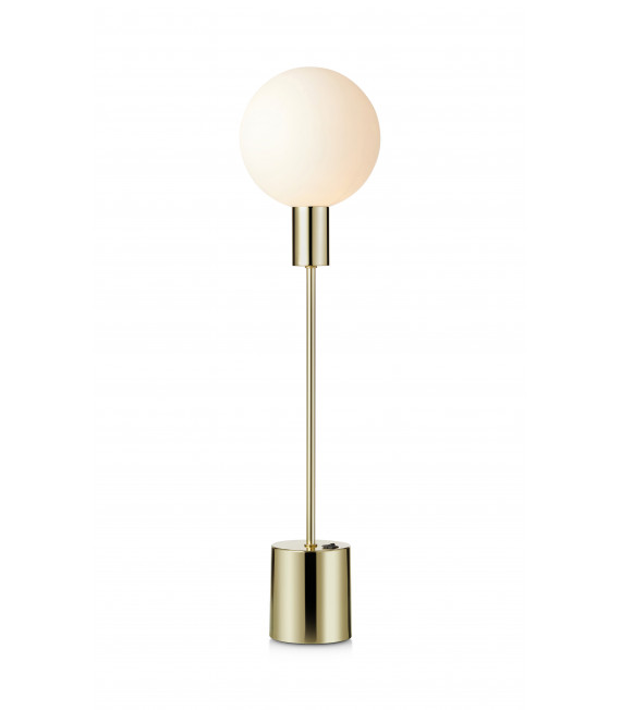 Lampada da tavolo UNO in ottone 1 lampadina