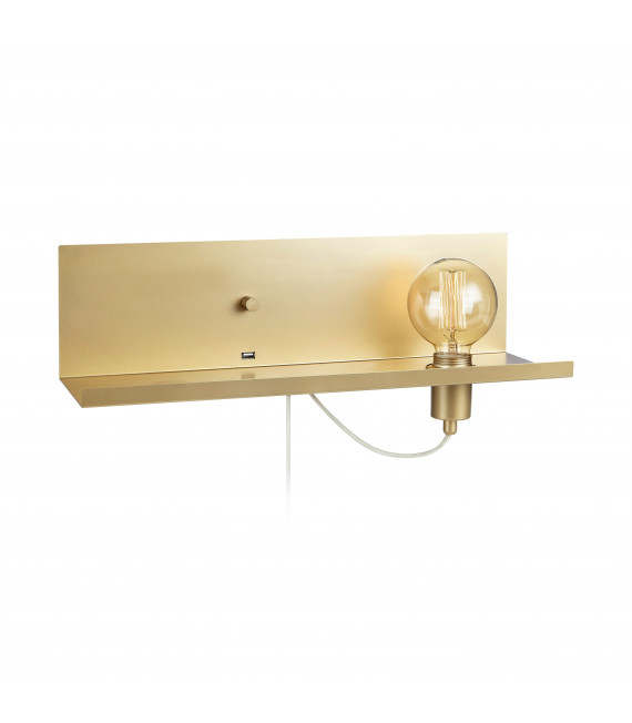 MULTI golden wall light 1 bulb