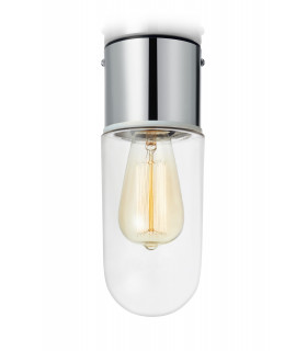 Plafoniera bagno ZEN cromata 1 lampadina