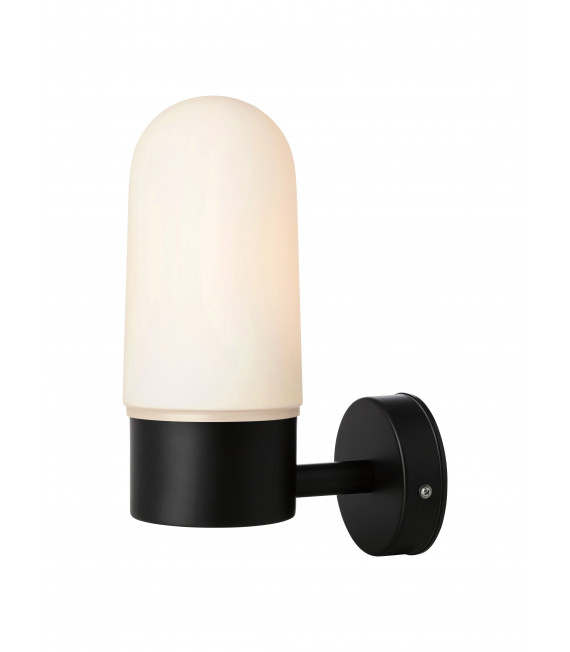 Applique bagno ZEN nero 1 lampadina