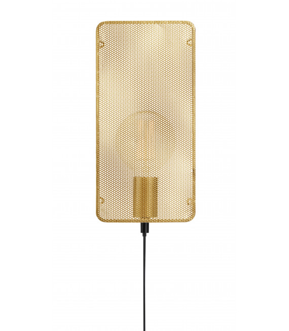 MESH golden wall light 1 bulb