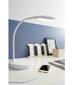 SWAN white table lamp 1 bulb