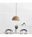 CORK ceiling light black 1 bulb