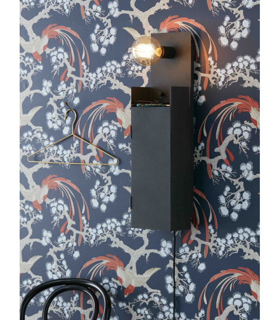 COMBO Black wall light 1 bulb