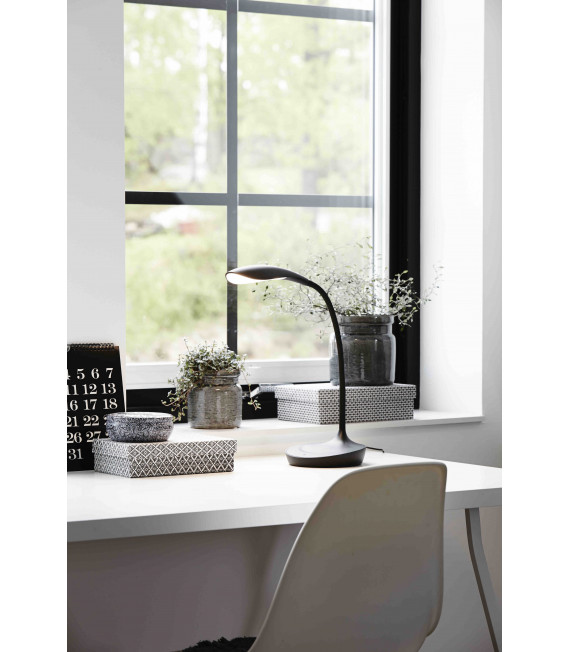Lampe de table SWAN Noire 1 ampoule