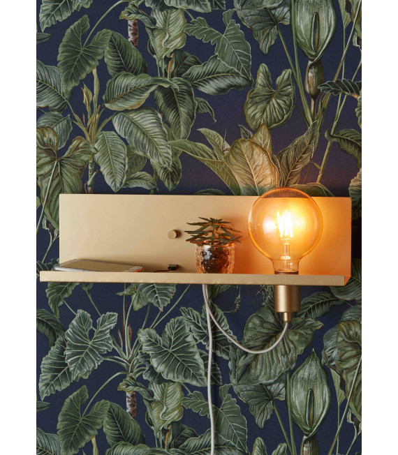 MULTI golden wall light 1 bulb